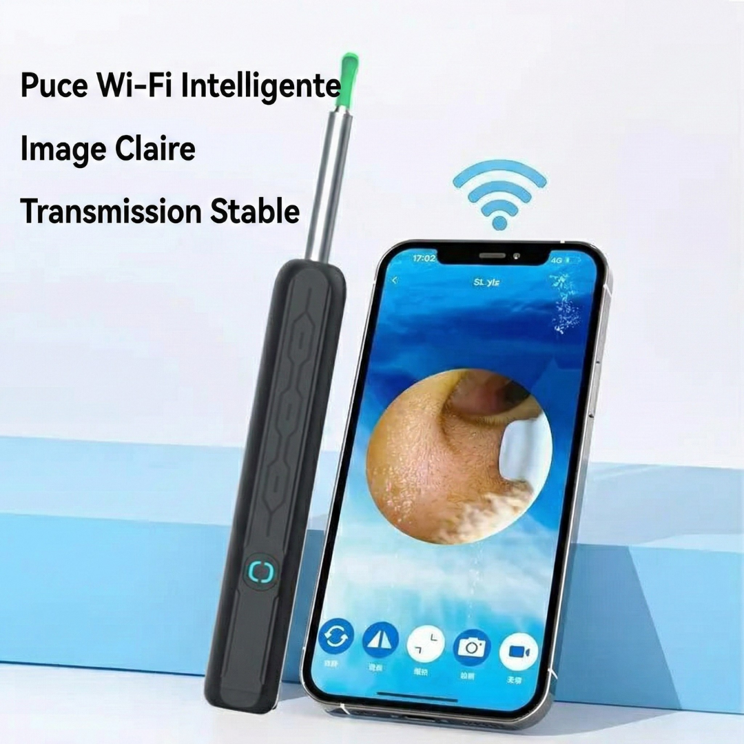 Nettoyeur d'oreilles visuel haute précision