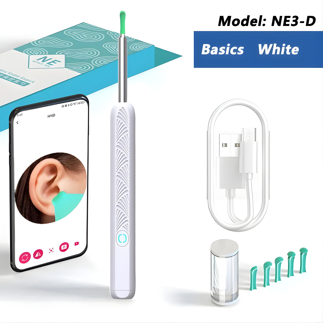 Nettoyeur d’Oreilles Intelligent avec Caméra