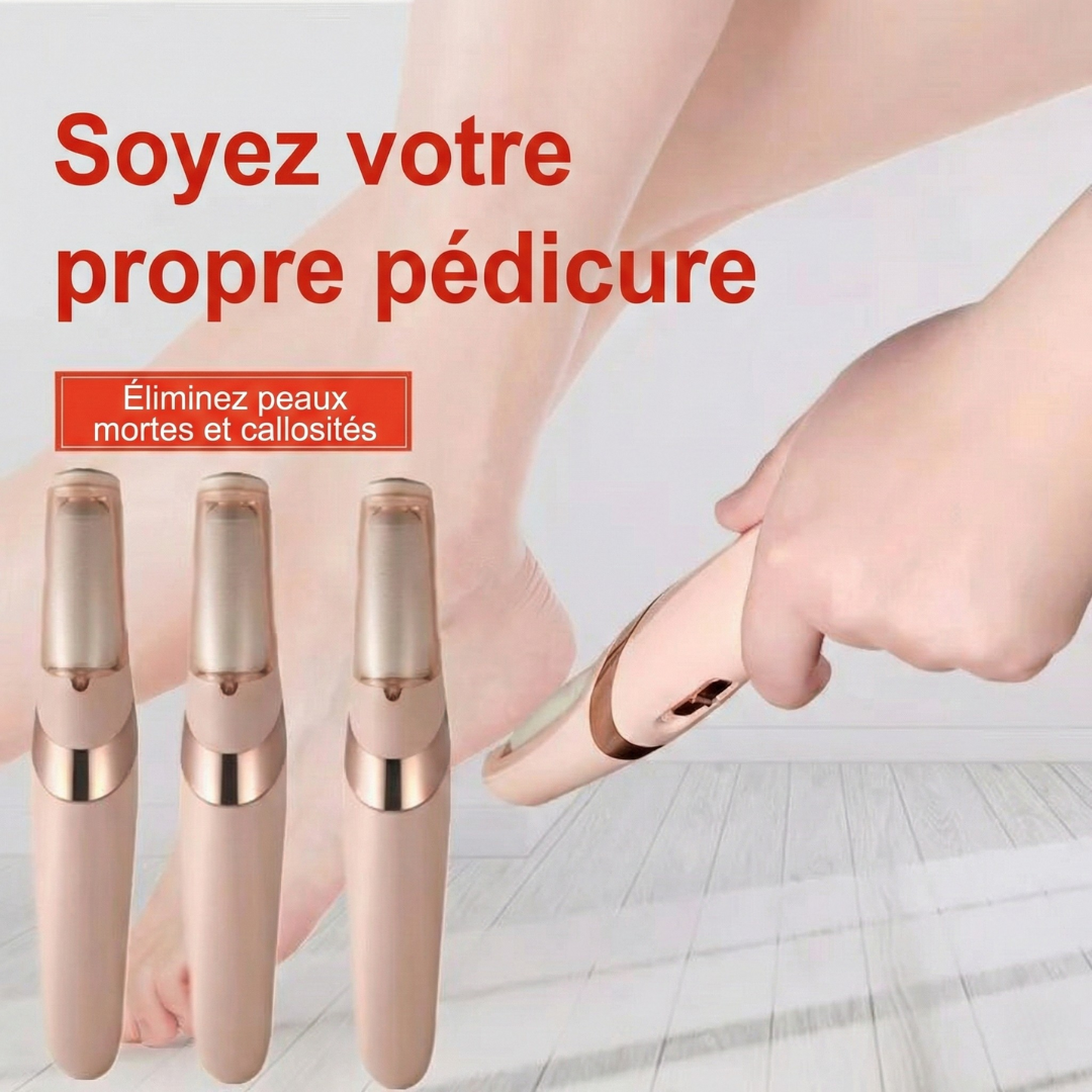 Râpe à pieds électrique rechargeable