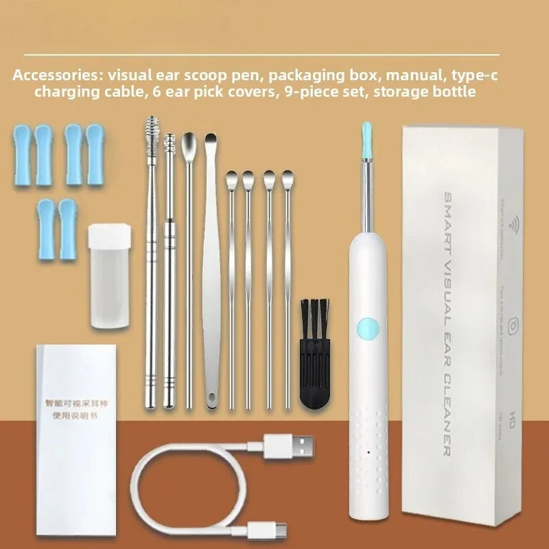 Nettoyeur d'oreilles visuel haute précision
