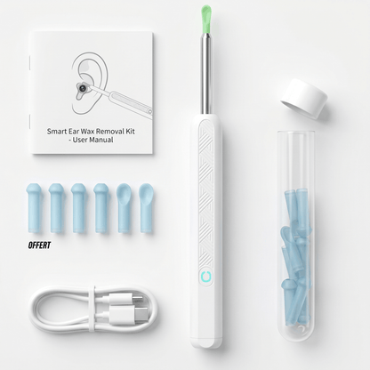 Nettoyeur d'oreilles visuel intelligent avec caméra HD