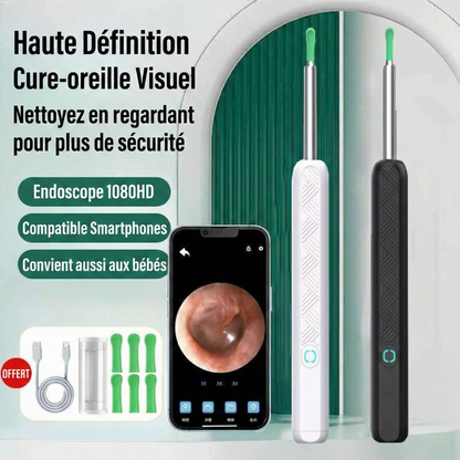 Nettoyeur d'oreilles visuel haute précision